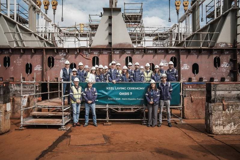 Royal Caribbean Commences Construction of Seventh Oasis Class Cruise Ship
