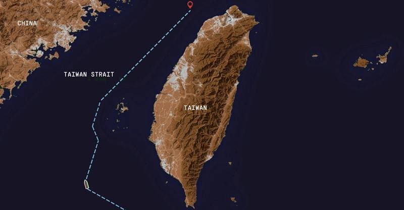 Seasats Uncrewed Vessel Completes First Autonomous Taiwan Strait Transit