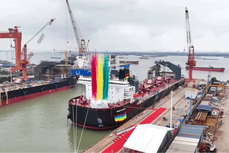 World's Fastest Self-Unloading Vessel Joins Simandou Project Fleet