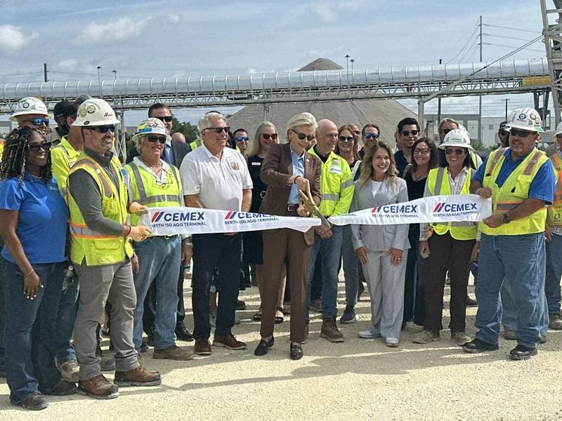 Port Tampa Bay Expands Cemex Aggregate Terminal with $36 Million Investment