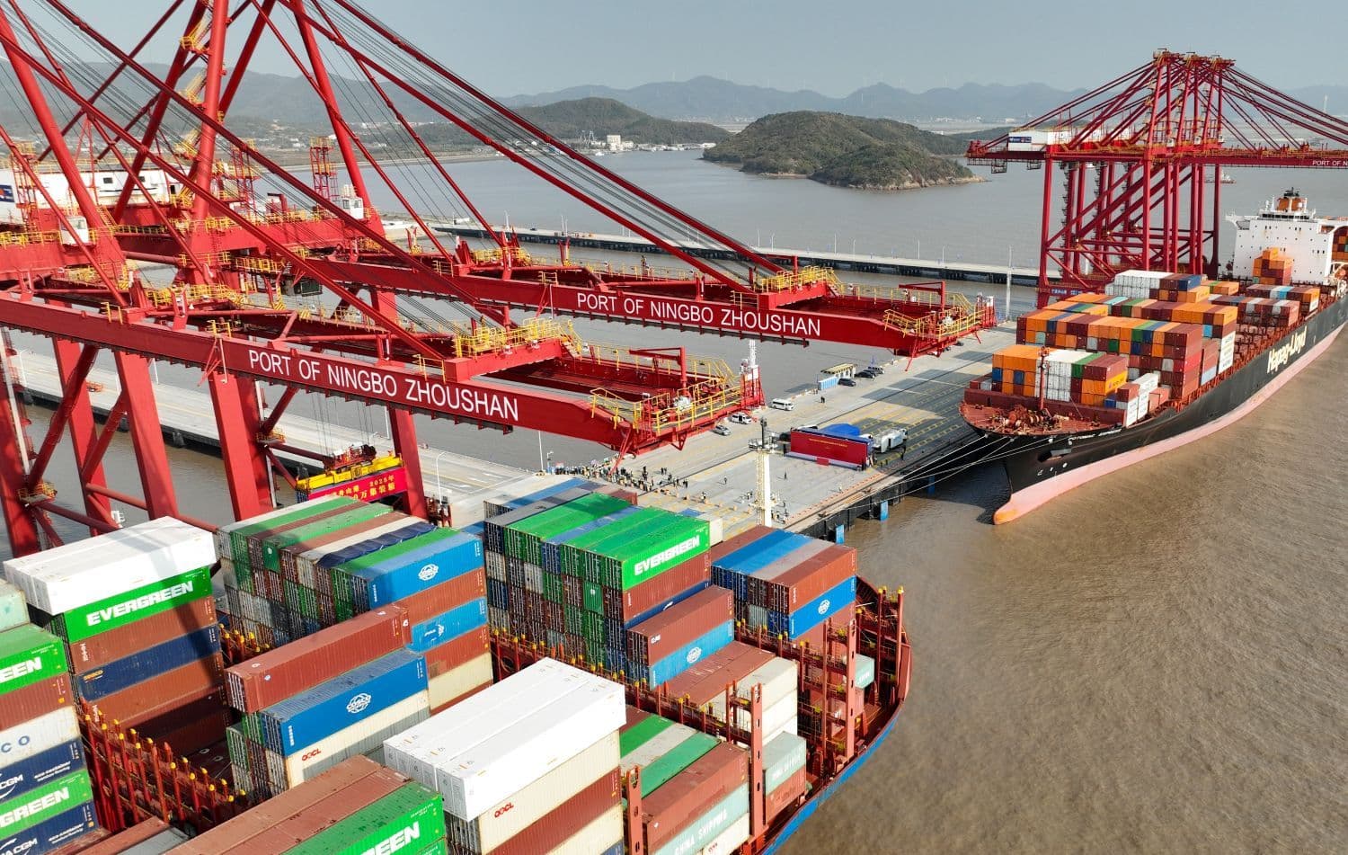 Typhoon Dolphin Causes Significant Delays at Shanghai and Ningbo Ports