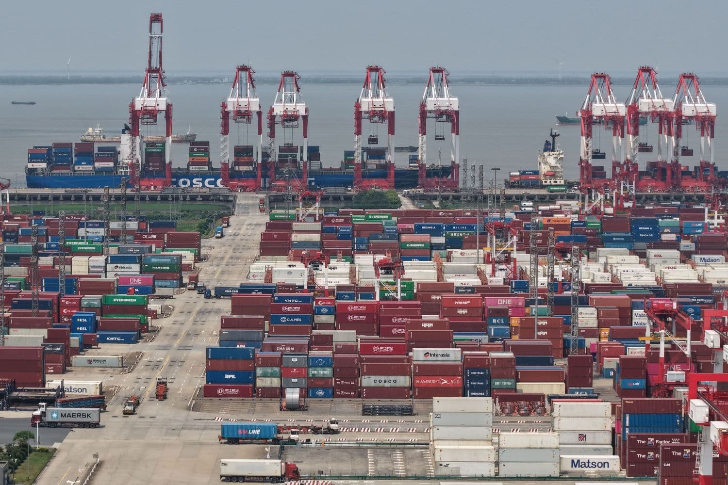 Typhoon Dolphin Causes Major Capacity Reductions at Key Chinese Ports