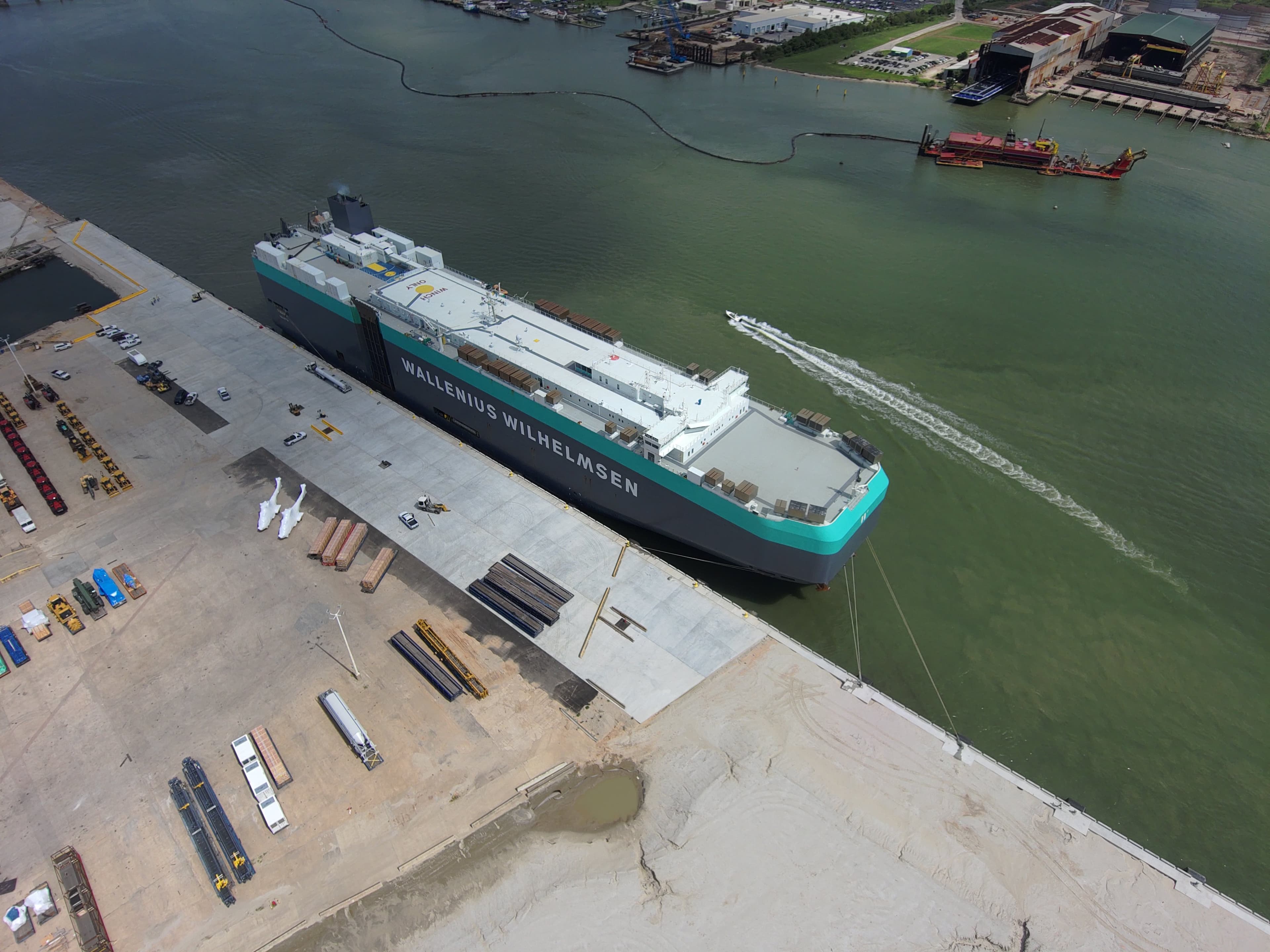 Port of Galveston Inaugurates New Berth with First Cargo Ship Call