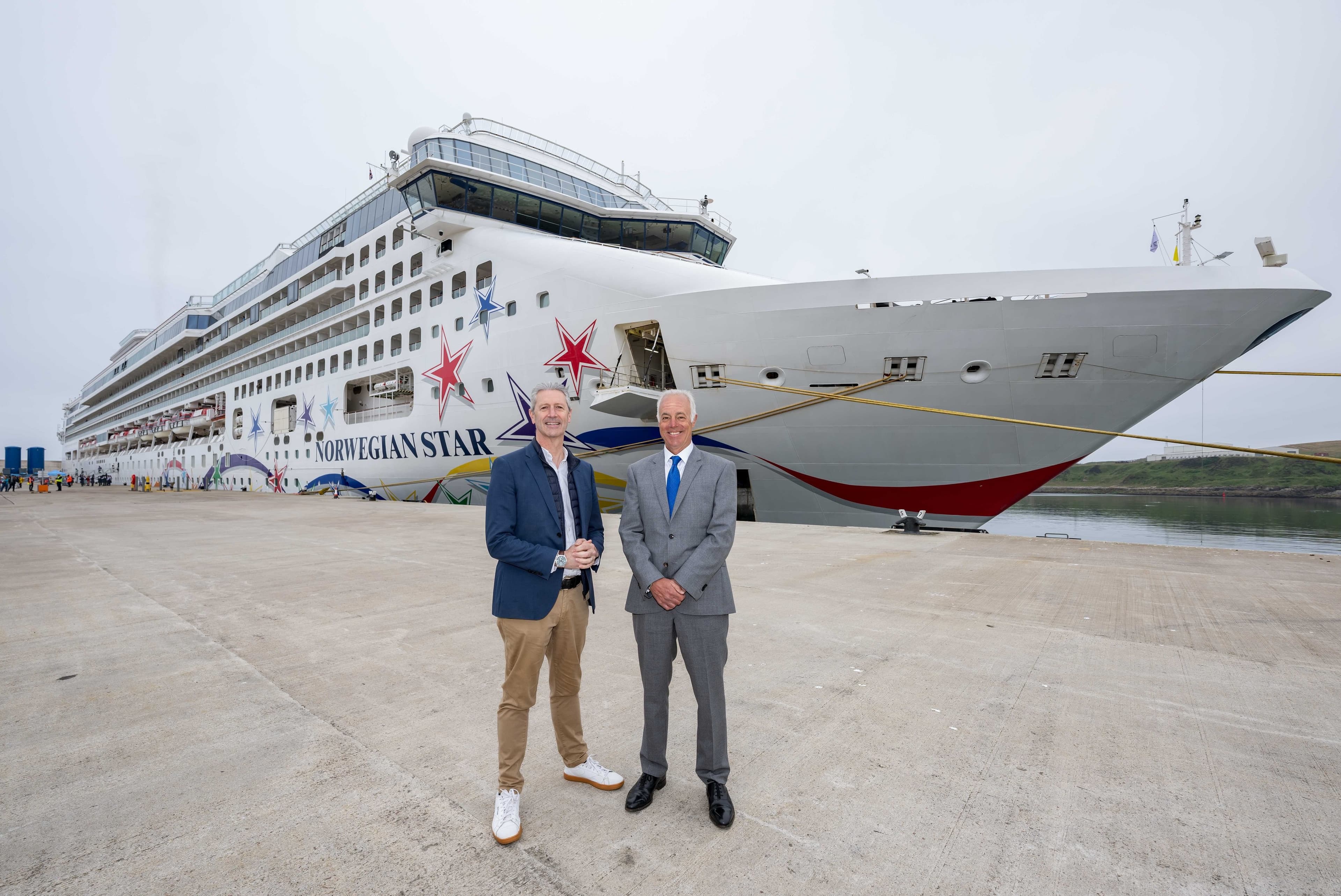 Norwegian Star Cruise Ship Sets New Length Record at Port of Aberdeen
