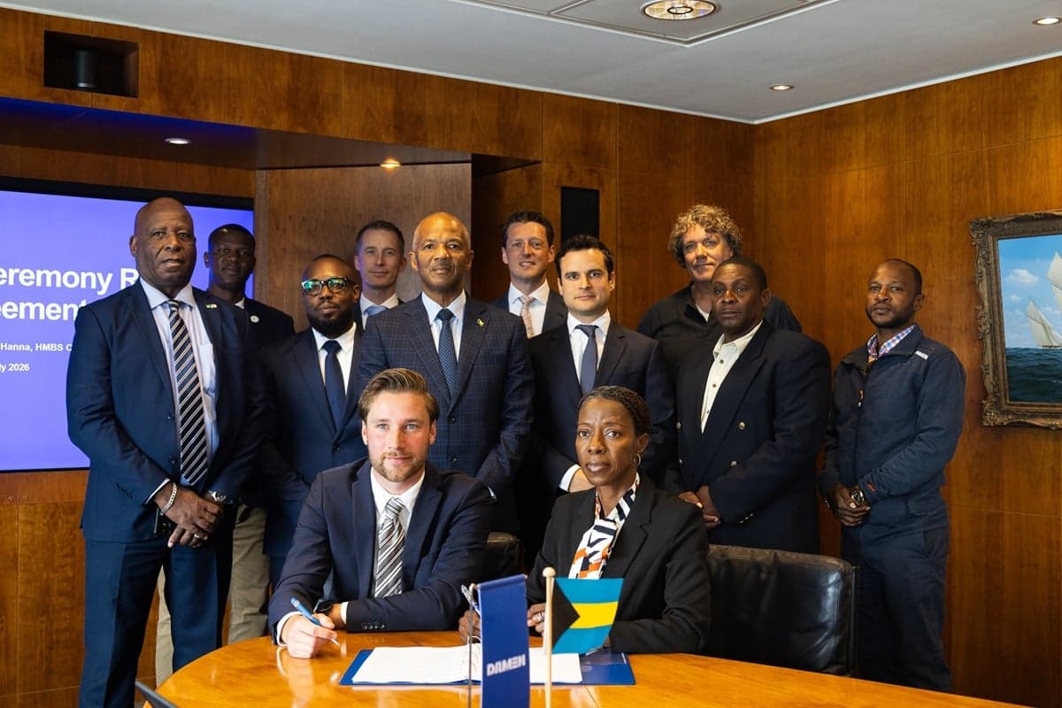 Damen to Refit Four Royal Bahamas Defence Force Vessels