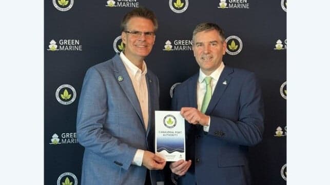 Port Canaveral Achieves Green Marine Certification for Tenth Consecutive Year