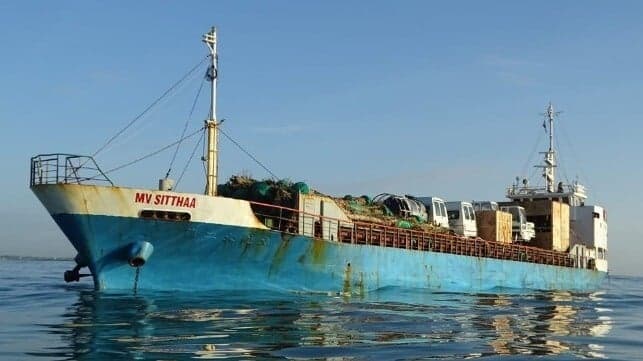 Indian Coast Guard Assists Vessel Taking on Water Near Coast