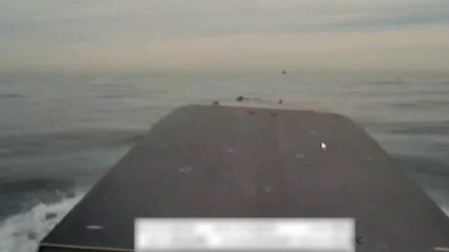 Ukraine Claims Destruction of Russian Drone Boats Equipped with Illicit Starlink