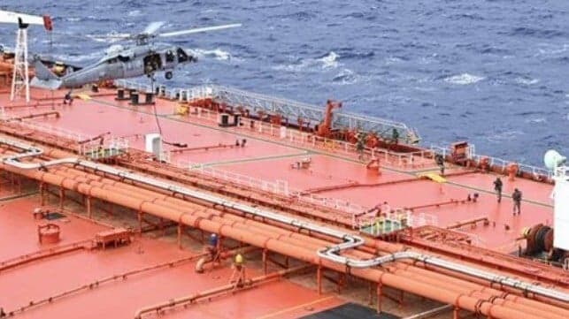 US Navy Seizes Third Tanker Linked to Iranian Shadow Fleet Operations