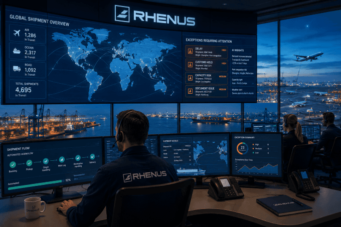 Rhenus Envisions Freight Forwarders as Centralized Logistics Command Centers