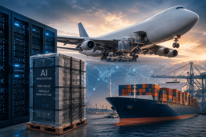 AI Infrastructure Boom Reshapes Global Freight Flows and Logistics Modes