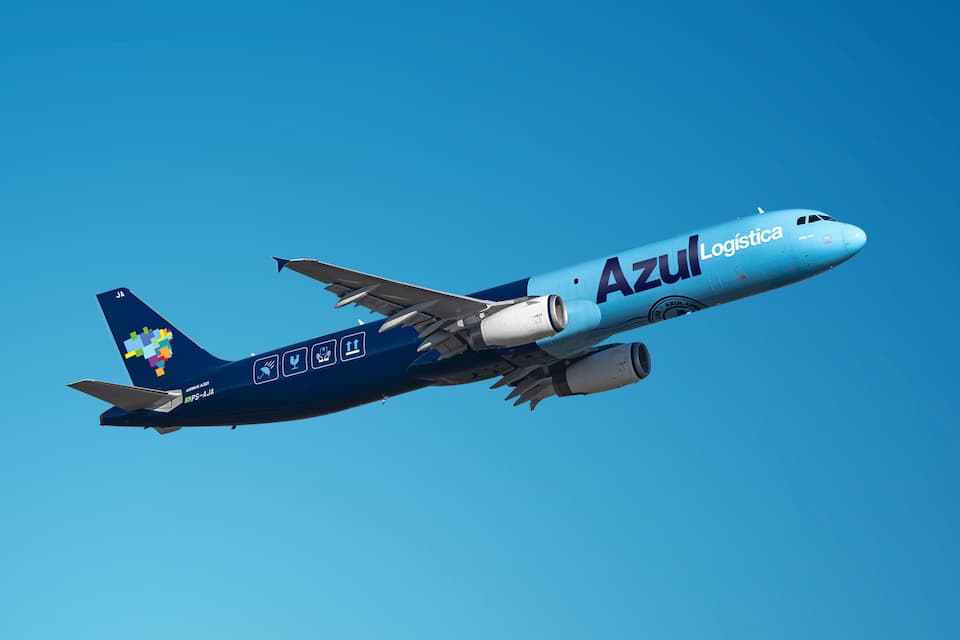 Azul Logística to Expand Freighter Fleet with Four Additional A321 Aircraft