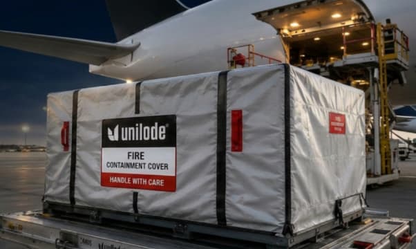 Unilode Introduces Fire Containment Cover Leasing for Air Cargo Safety