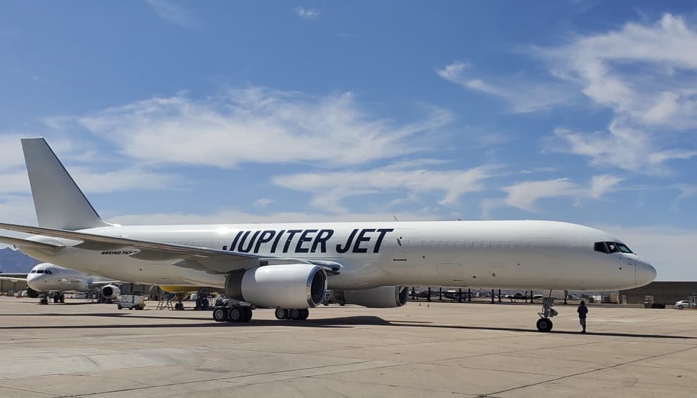 Jupiter Jet Boosts Operations with Leased Boeing 757 Freighter