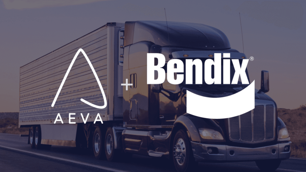 Aeva's 4D LiDAR Chosen for Bendix Class 8 Truck Safety Systems