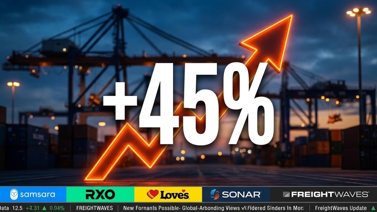US Spot Trucking Rates See Significant Surge Ahead of July 4th Holiday