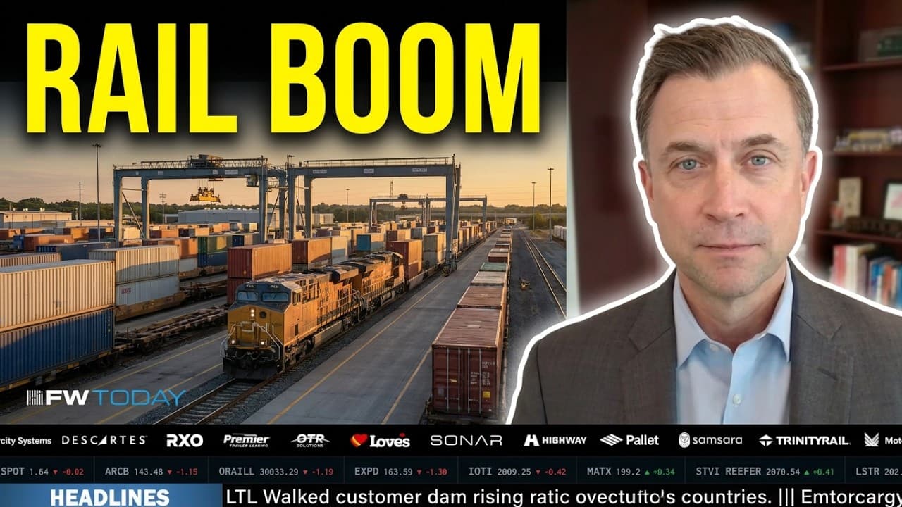 North American Rail Freight Experiences Significant Growth in 2026