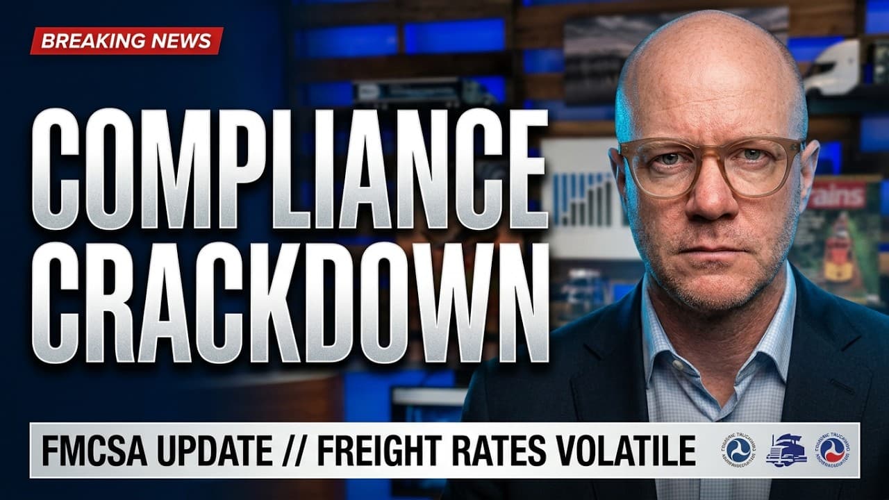 Trucking Compliance Crackdown Intensifies, Impacting Freight Market Capacity