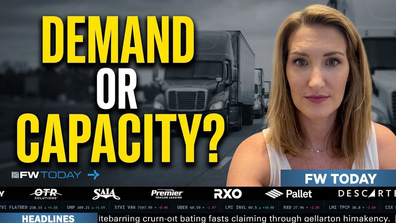 Rising Freight Rates Driven by Capacity Constraints, Not Just Demand Surge
