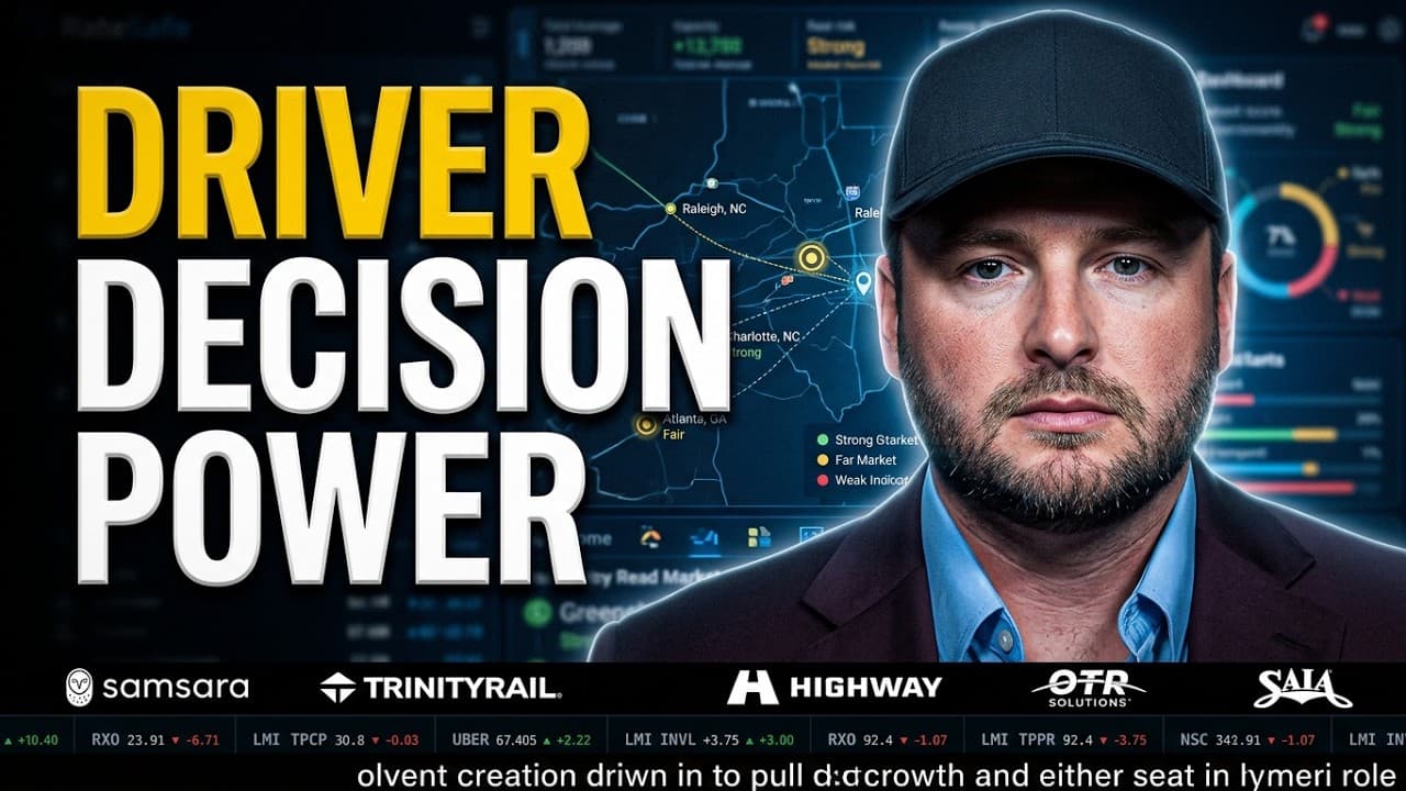 RateSafe App Empowers Truck Drivers with Data-Driven Load Decisions