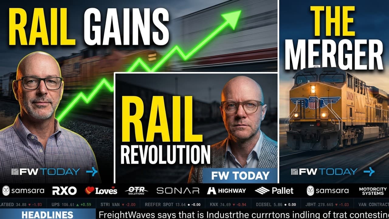 Rail Merger Benefits Consumers, Say UP and NS CEOs, Despite Competitor Concerns