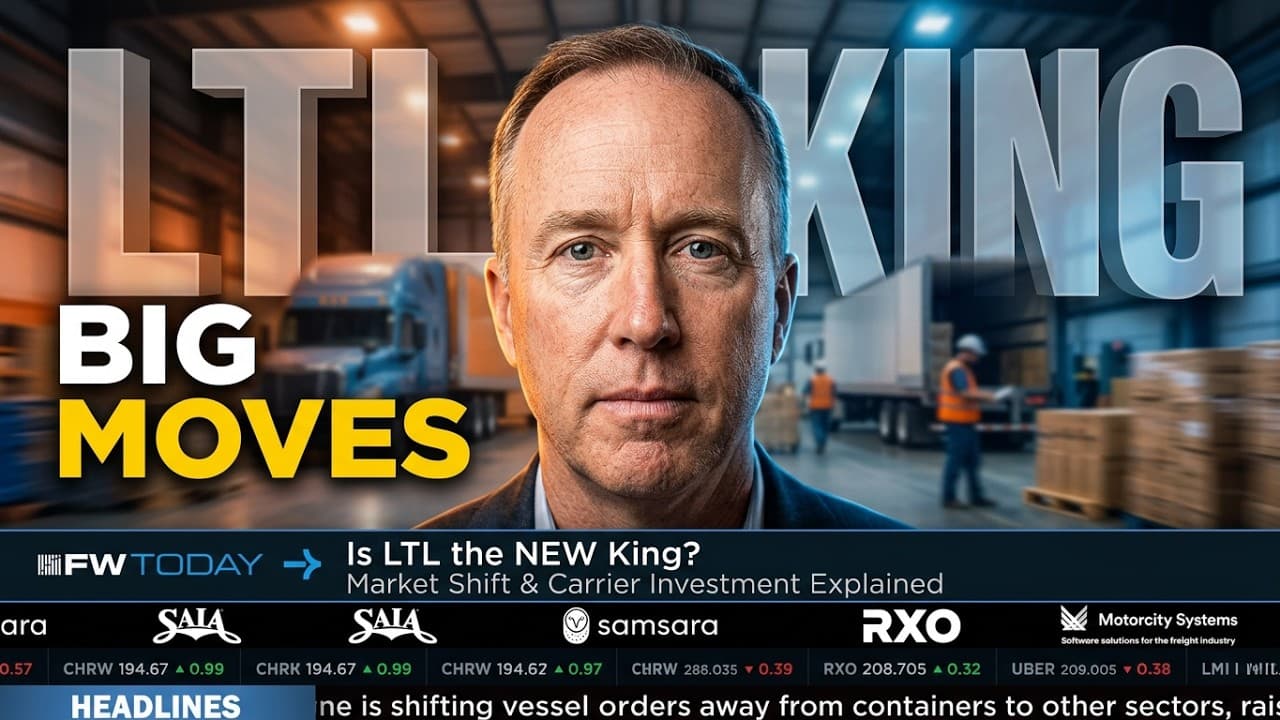 LTL Market Sees Growth as Truckload Prices Increase, Saia Expands Capacity