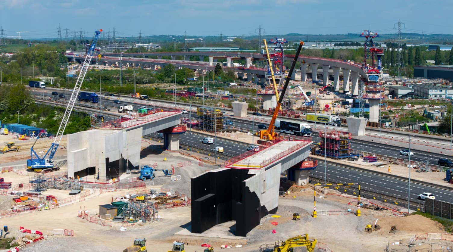 HS2 Project to Undertake Major Civil Engineering Works Across UK Motorway Network This Summer