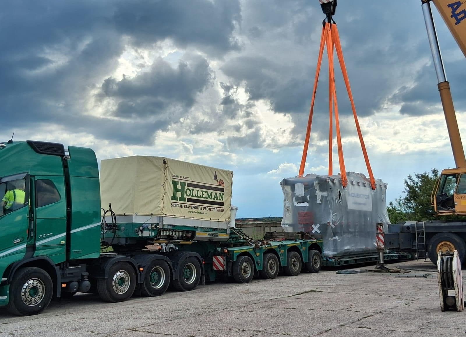 Holleman Transport Completes 93-Ton Transformer Delivery from Slovenia to Bulgaria