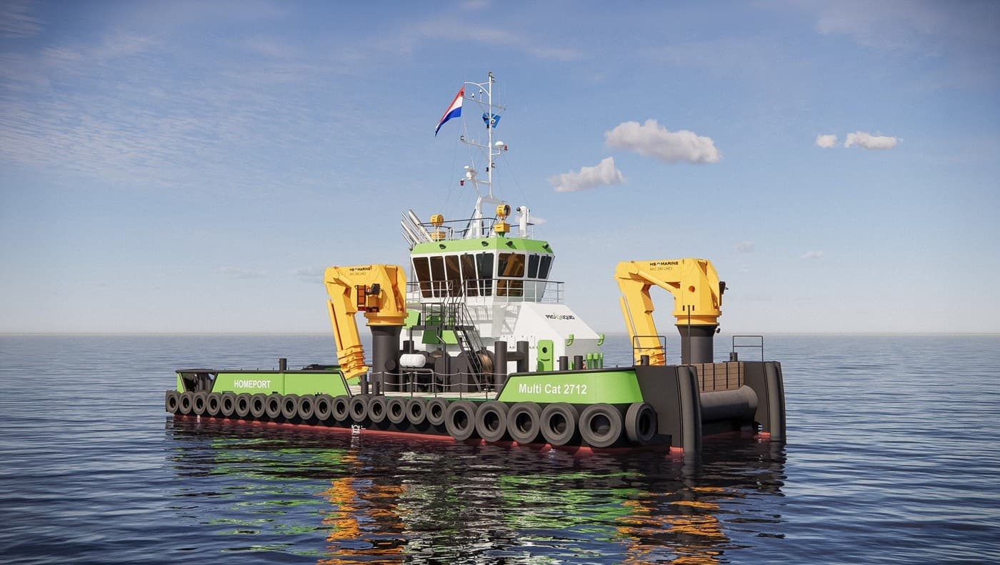 Protunus Expands Fleet with New Damen Multi Cat 2712 Vessel Order