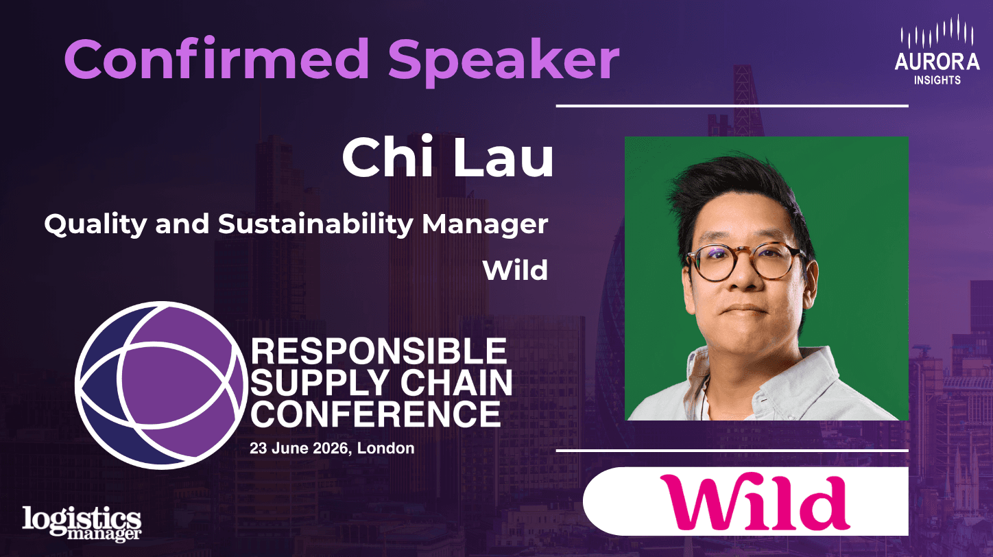 Chi Lai of Wild to Address Responsible Supply Chain Conference in London