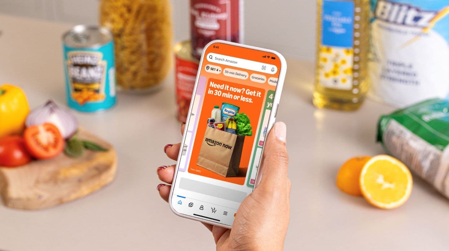 Amazon Enhances UK Grocery Delivery with Faster Fulfillment Options