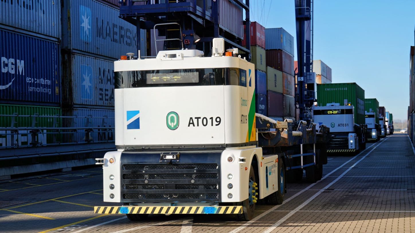 Port of Felixstowe Expands Autonomous Truck Fleet Operations