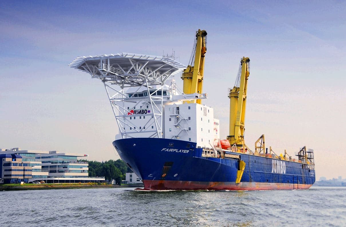 Jumbo Secures Two New Heavy-Lift Vessels for Offshore Wind Projects