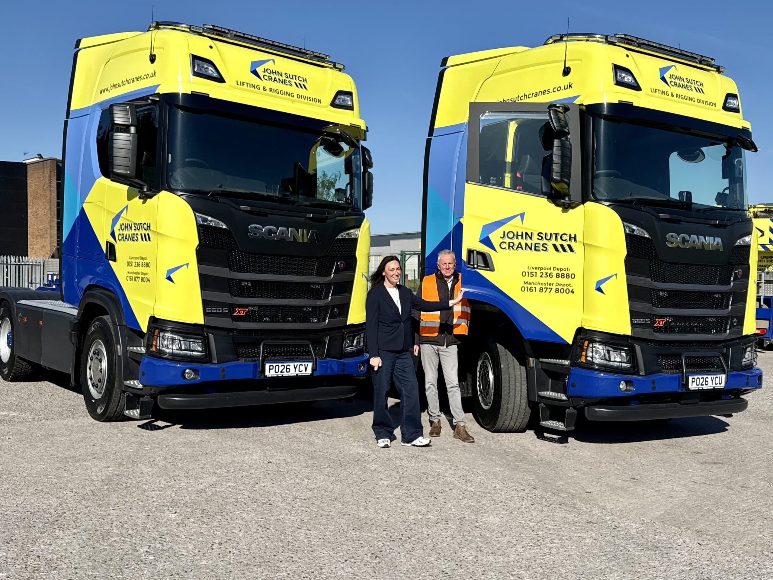 John Sutch Cranes Invests £1M in Heavy Haulage Fleet Expansion