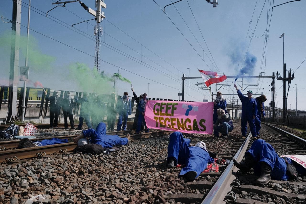 Climate Activists Disrupt Rail Operations at Port of Rotterdam