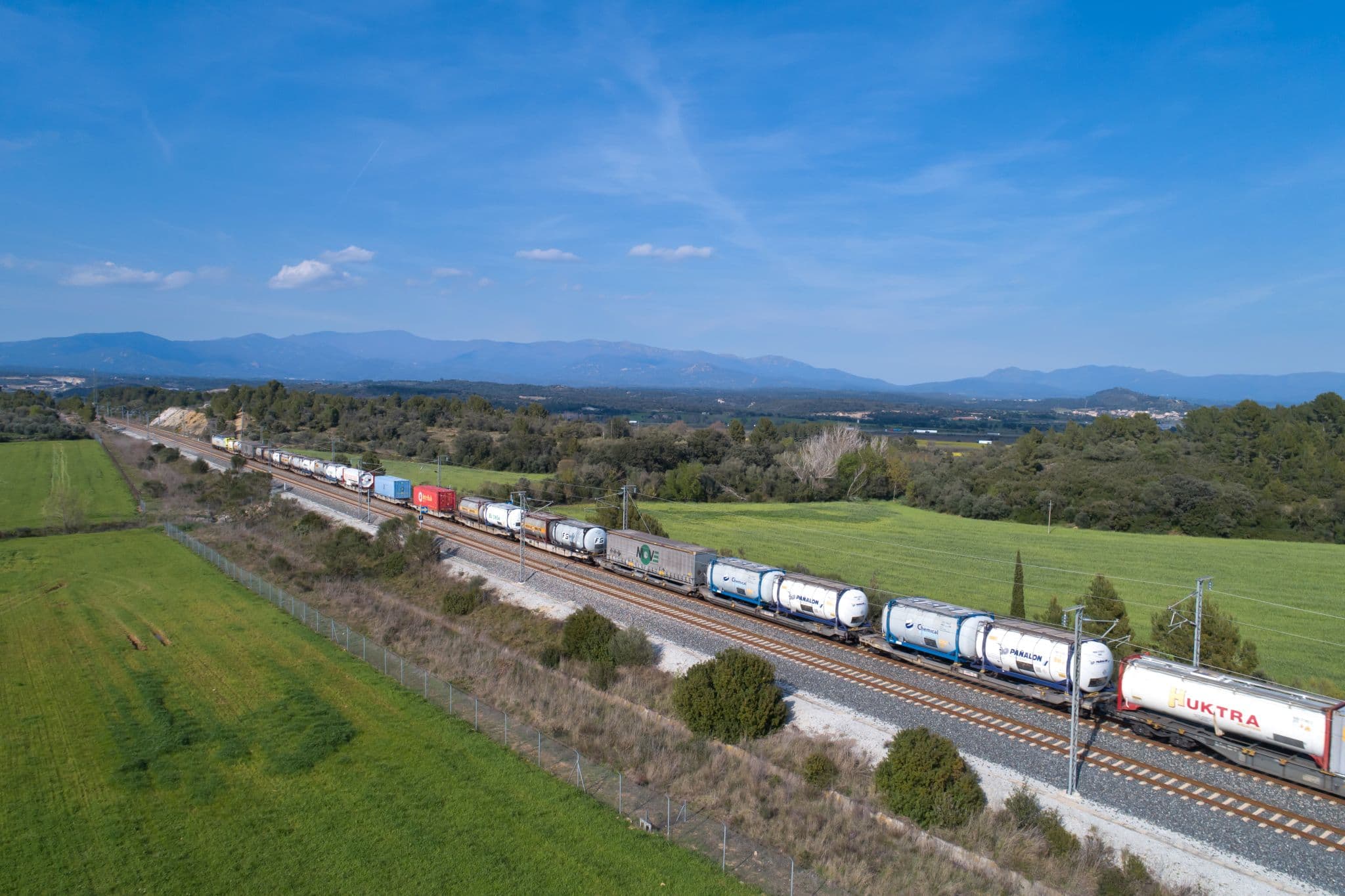Spain-France Rail Freight Achieves New Monthly Record on Figueres–Perpignan Line