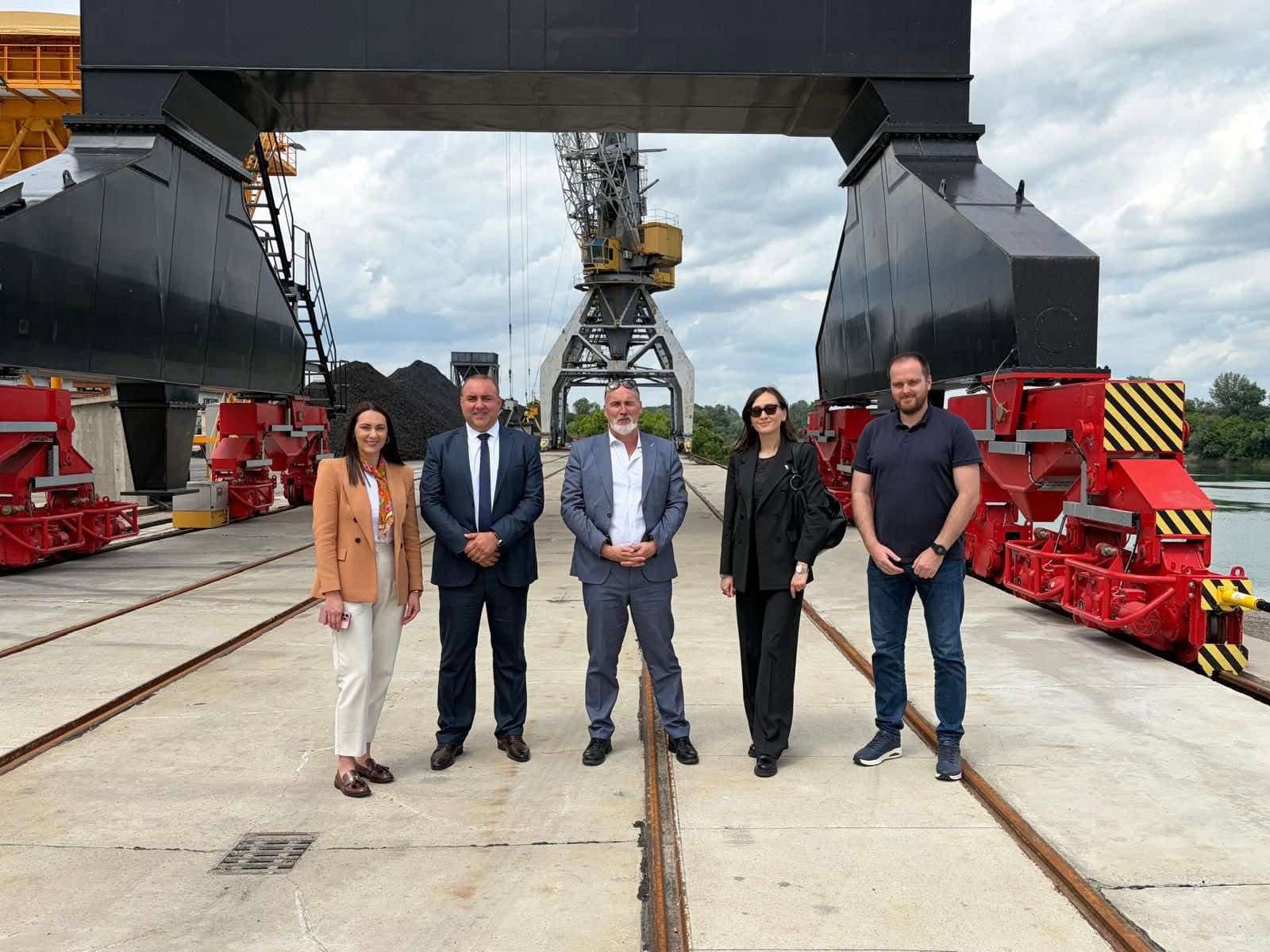 New Crane Enhances Rail Efficiency at Bosnia's Brčko River Port