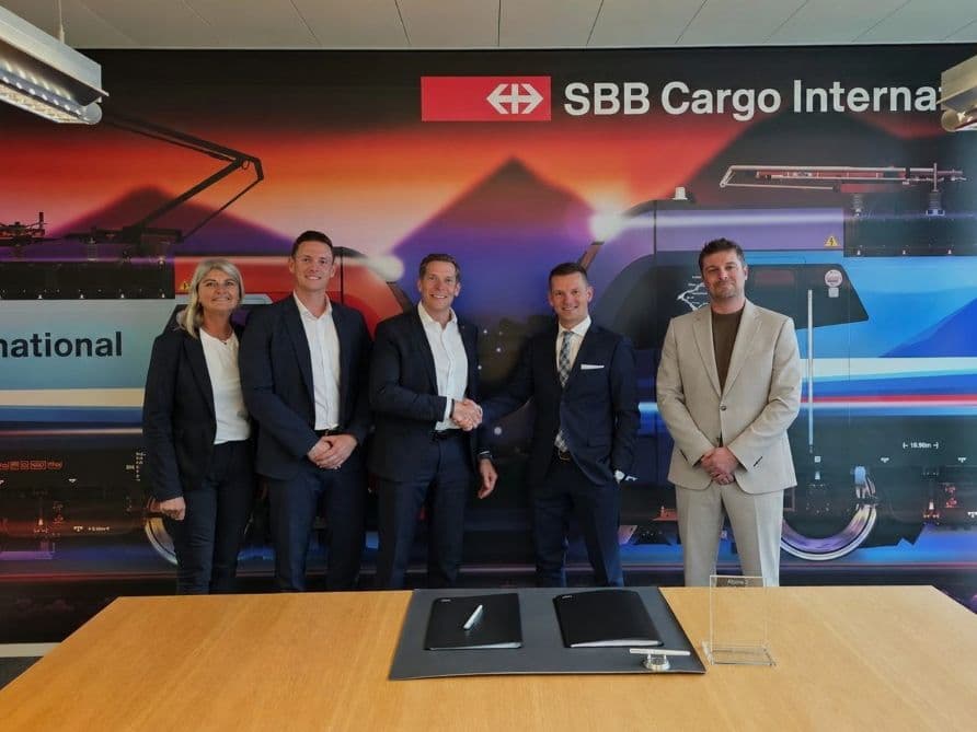 CargoBeamer Secures Major Rail Traction Deal with SBB Cargo International