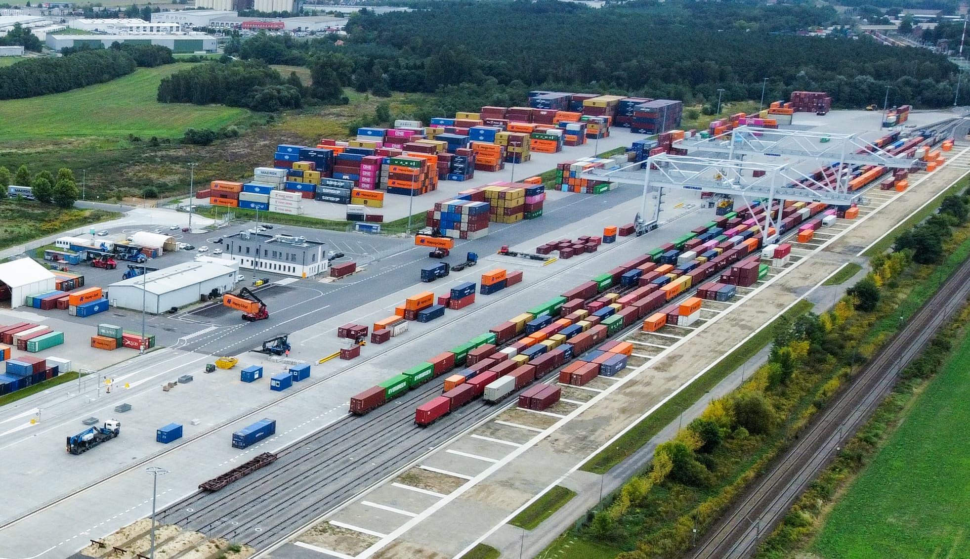 METRANS Significantly Boosts Poznań Intermodal Terminal Capacity