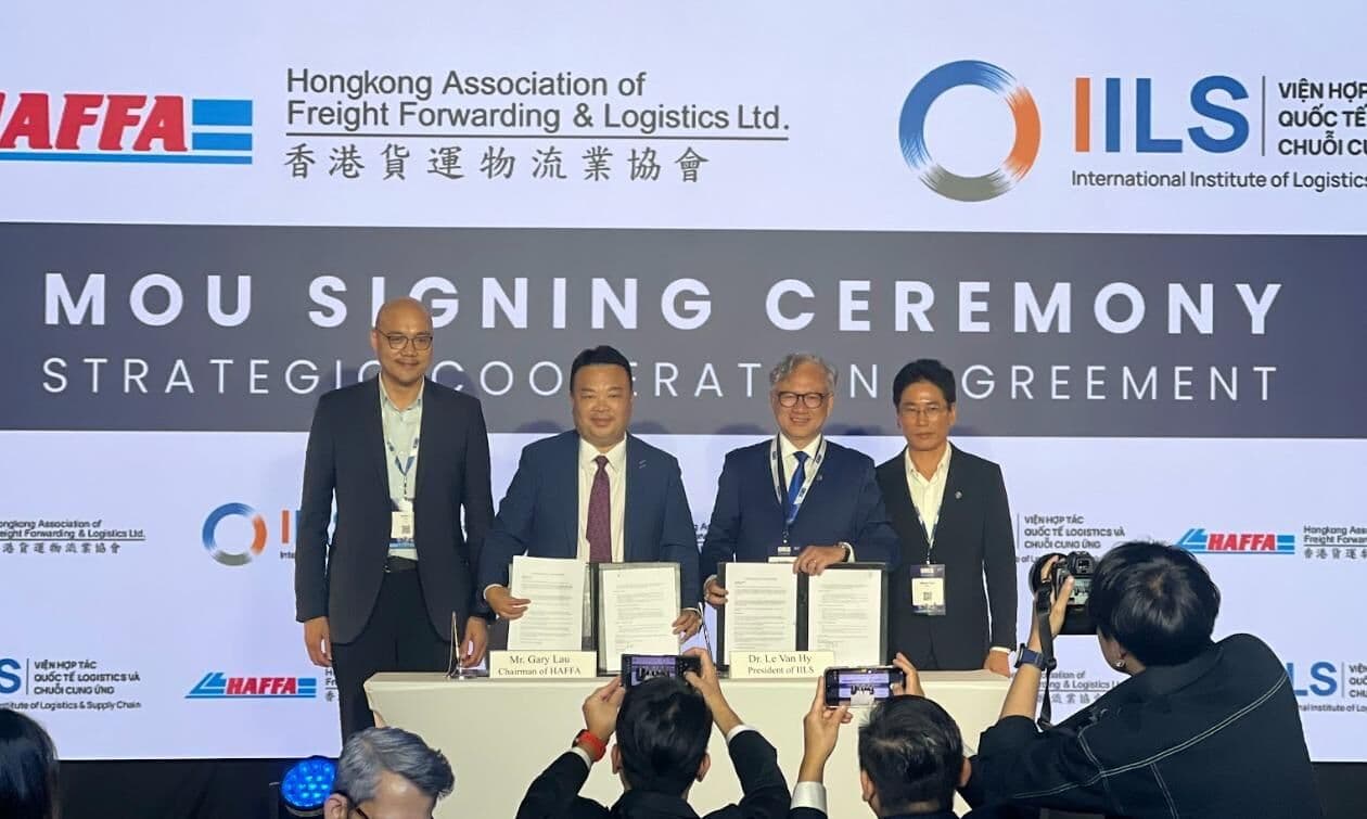 Hong Kong and Vietnam Logistics Associations Sign Cooperation MoU