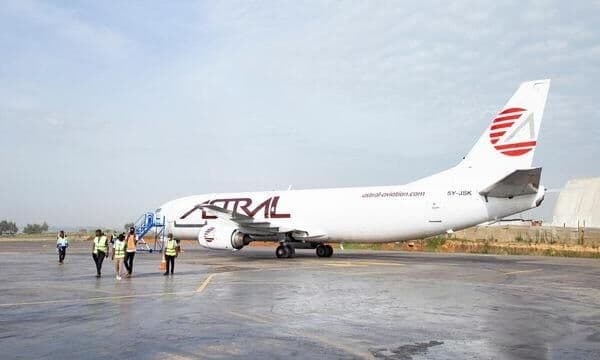 Astral Aviation Delivers 100 Tonnes of Humanitarian Aid to Bunia, DRC