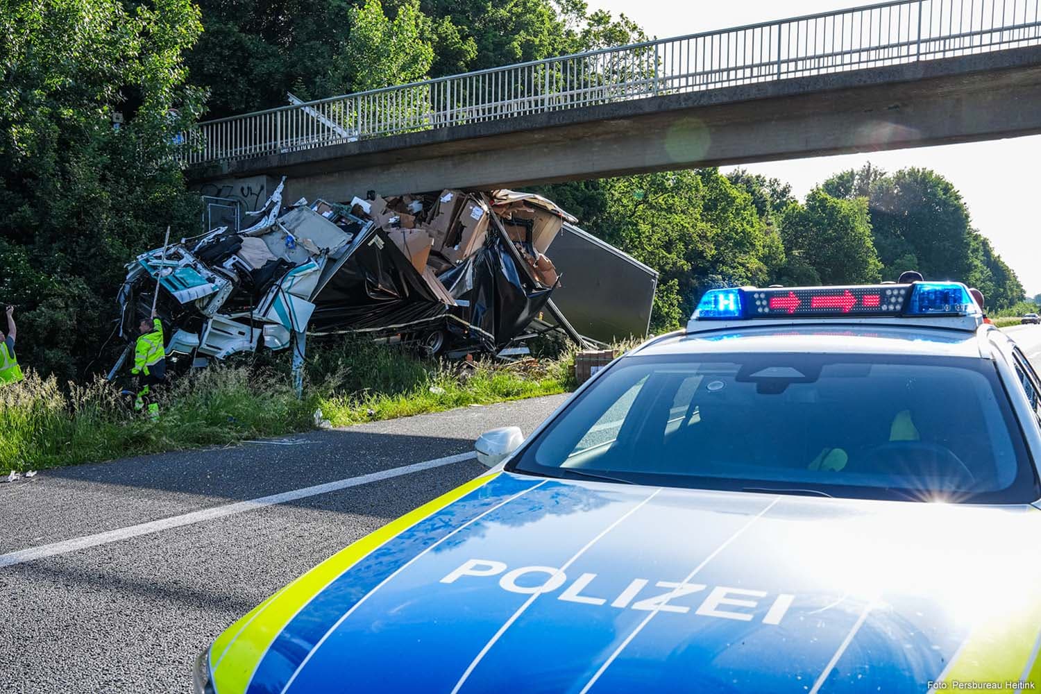 Fatal Truck Accident on Germany's A2 Near Hannover Claims Two Lives