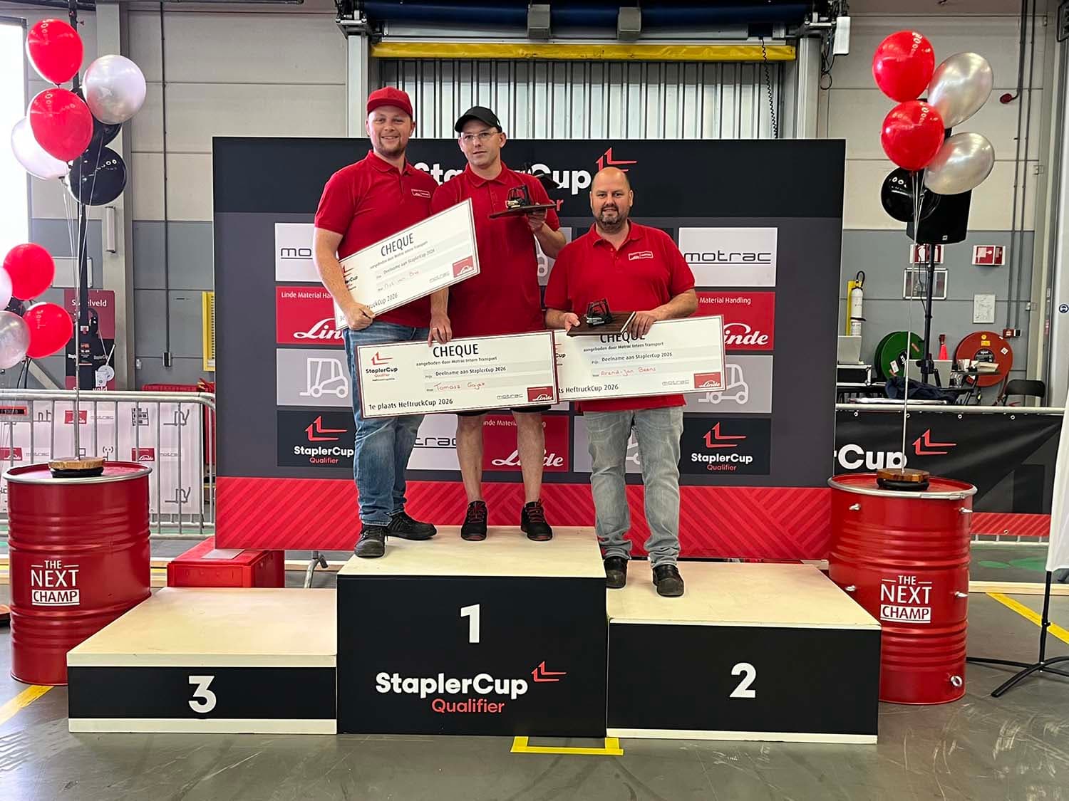 Tomasz Gajek Wins Dutch Forklift Championship for Second Consecutive Year