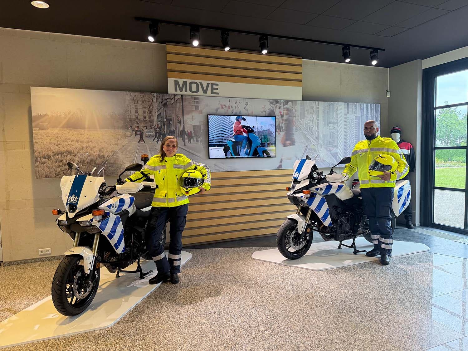 Dutch ILT Selects Yamaha Motorcycles for Truck Toll Enforcement