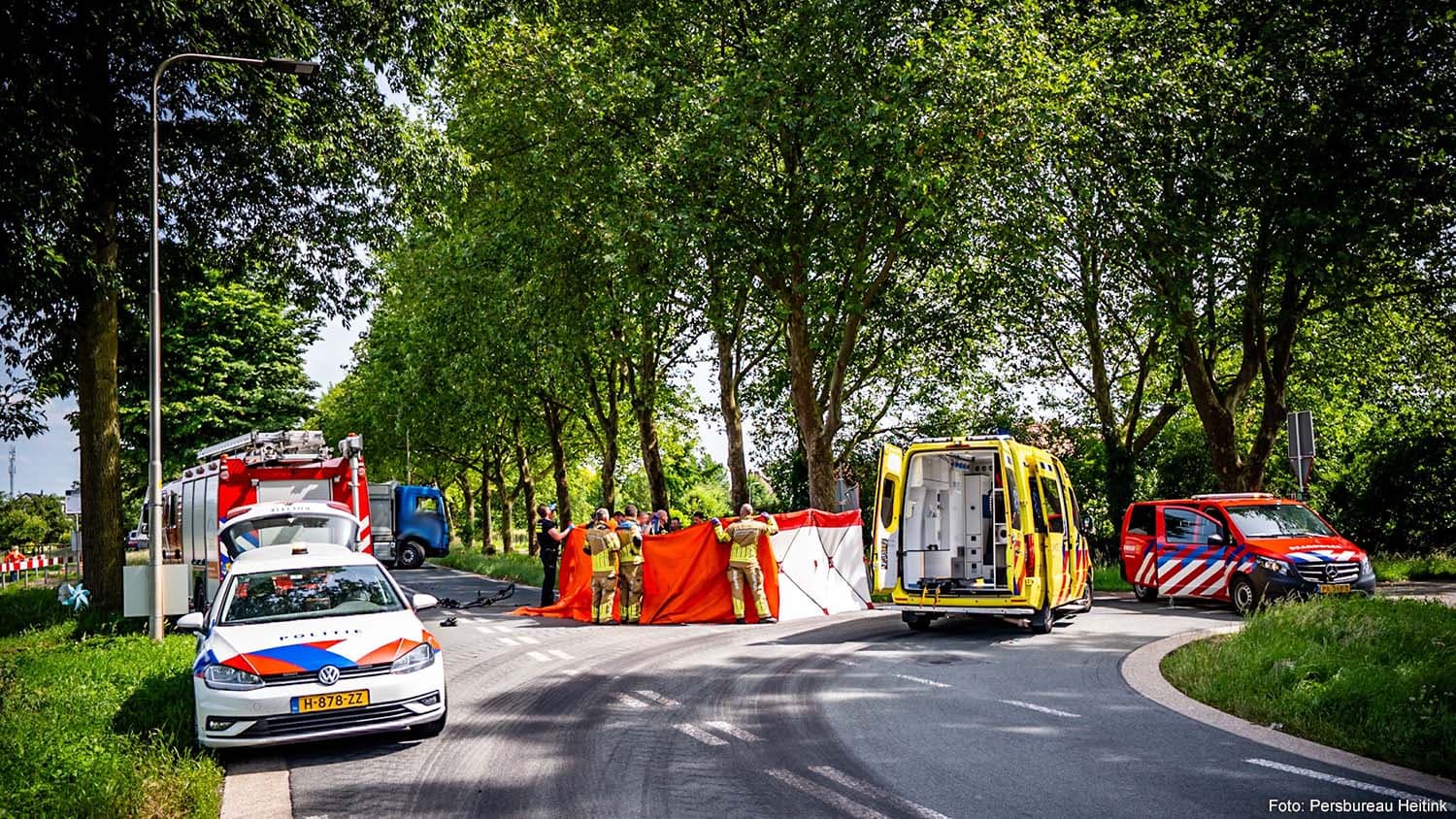 Cyclist Critically Injured in Collision with Truck in Haalderen, Netherlands