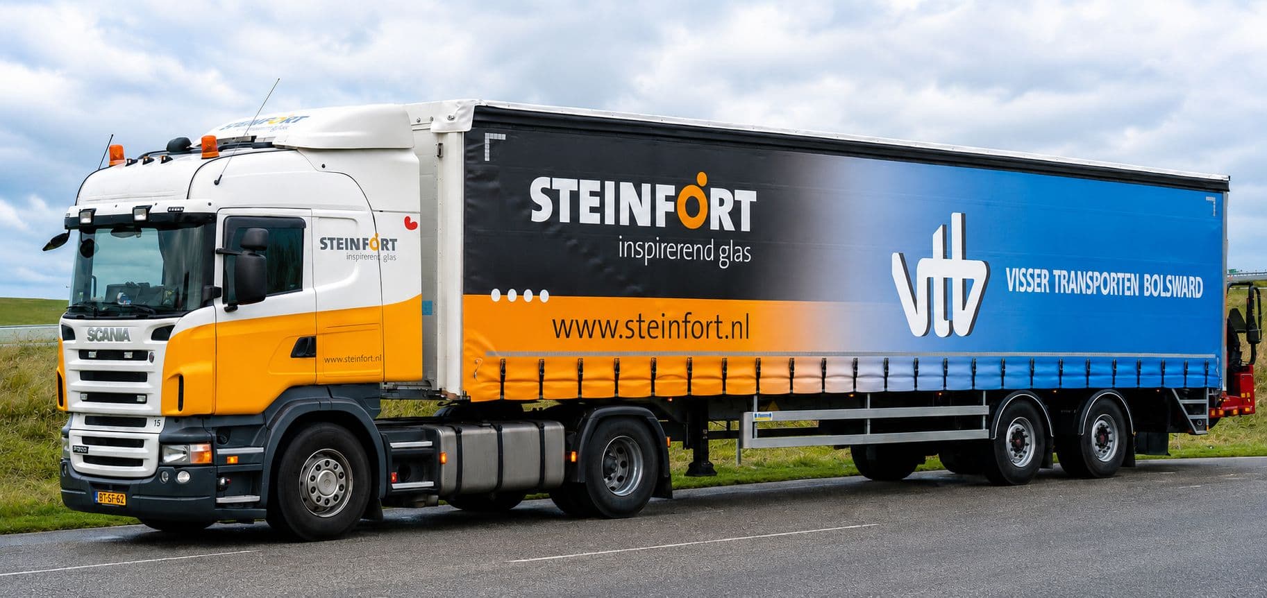 Steinfort Glas Transfers Transport Operations to Visser Transporten Bolsward