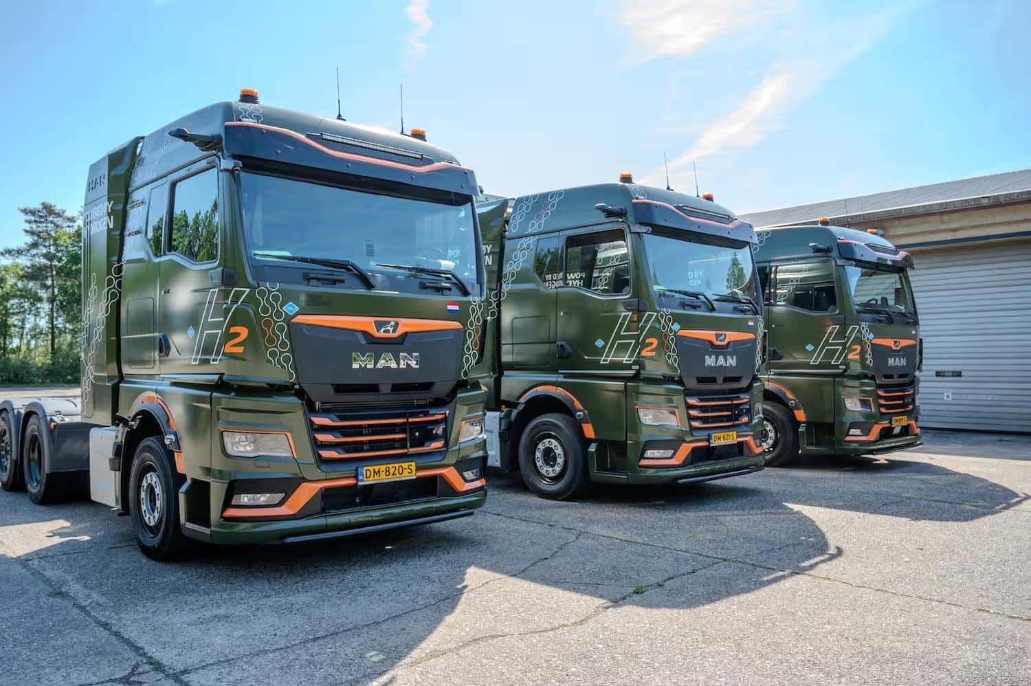 Dutch Ministry of Defense Deploys First Hydrogen-Powered Trucks