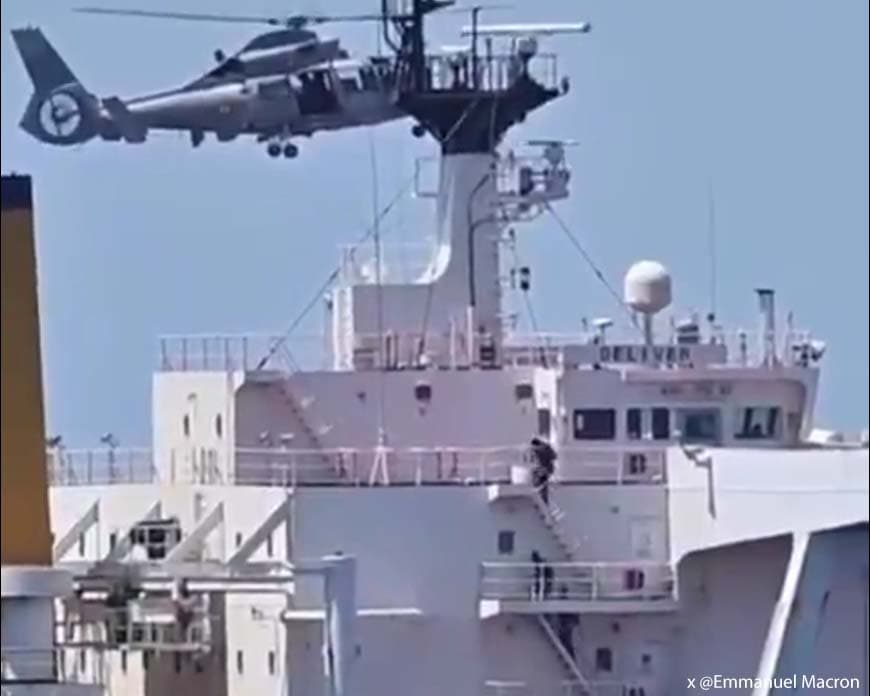 French Navy Intercepts Oil Tanker Suspected in Russian Shadow Fleet