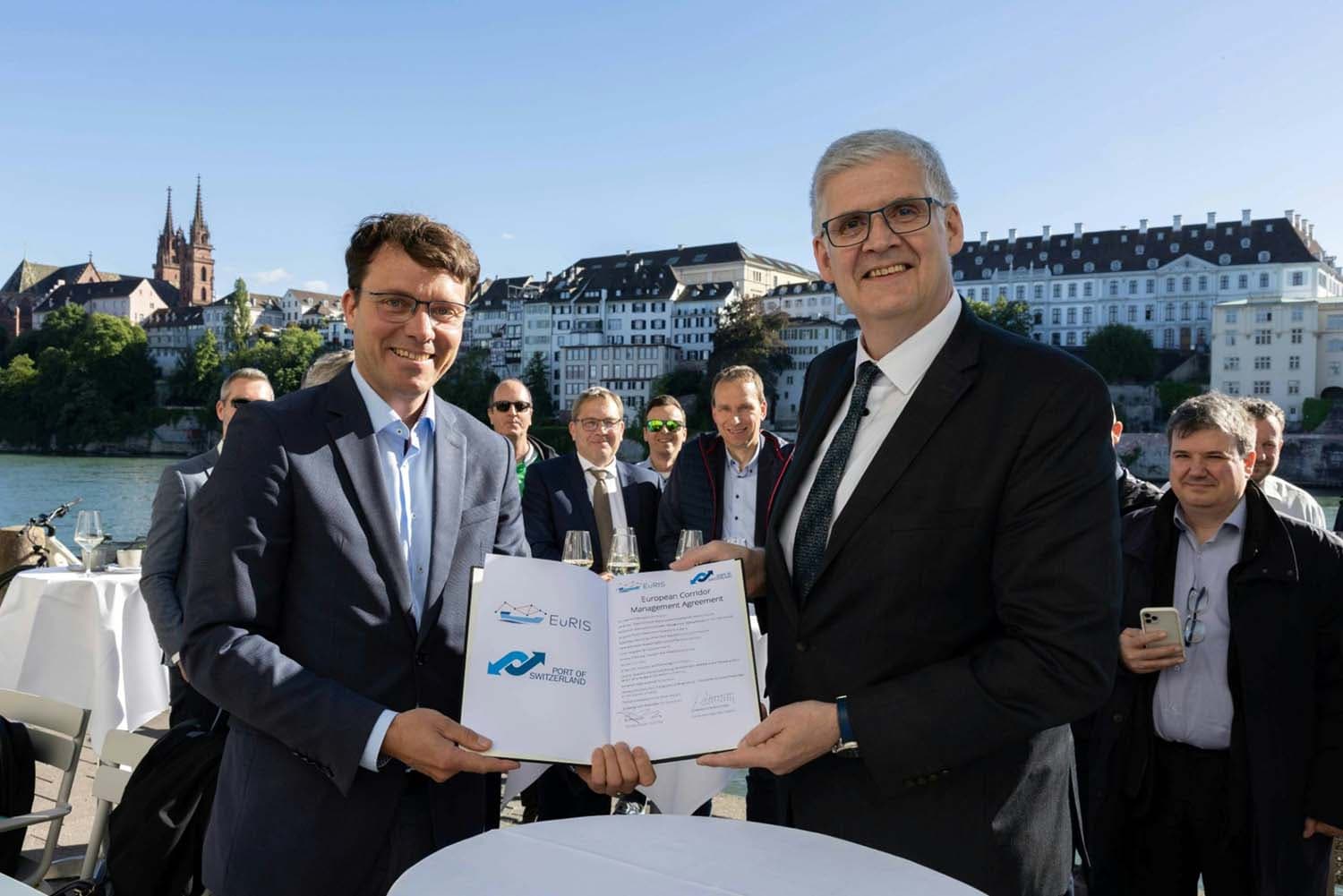 Switzerland Joins EuRIS, Integrating Entire Rhine River into Digital Inland Shipping Platform
