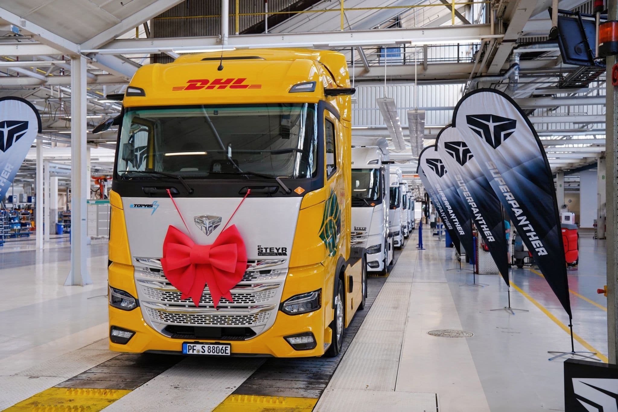 SuperPanther Initiates European Series Production of eTopas 600 Electric Trucks